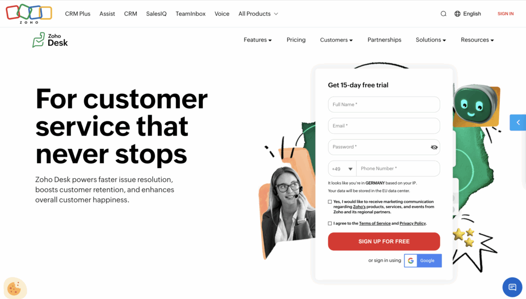 Zendesk Alternatives
