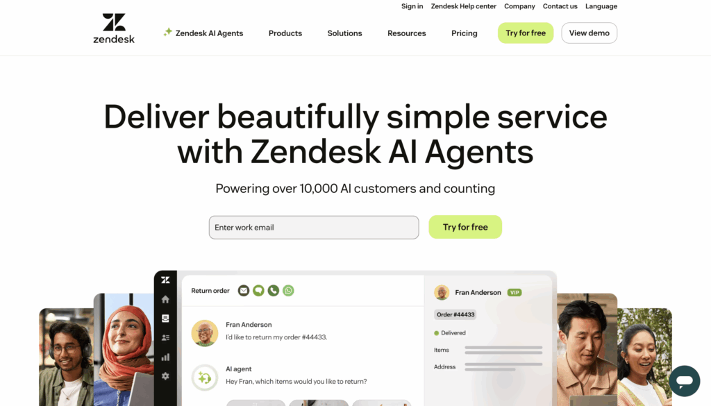 Zendesk Alternative